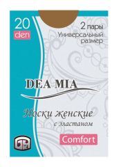 COMFORT 20 DEA MIA Носки Черный;Бронза