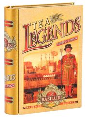 Чай черный Basilur «Чайная книга» Чайные легенды-Лондонский Тауэр»100г, (ж/б)