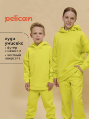 UFNK4323 Толстовка детская Яблочный(51) Pelican