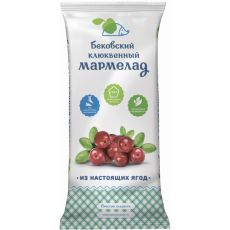 Мармелад «Бековский» клюквенный 260г (ГОСТ)