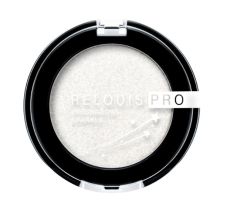 Тени для век RELOUIS PRO Eyeshadow Sparkle, тон 01 snow (белый дуохром)