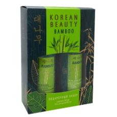 KoreanBeautyMINI 0553 БАМБУК шампунь250ml+гельд/д250ml ФЕСТИВА