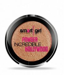 022044  BelorDesign Smart girl. Пудра INCREDIBLE HOLLYWOOD с бронзирующим эффектом тон 1