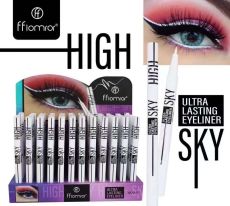 HIGH SKY Подводка фломастер для глаз белая Арт.: 2424 Белая суперстойкая подводка для глаз и век позволит вам нарисовать четкие линии и контур, а деликатная гипоаллергенная формула обеспечивает уход з