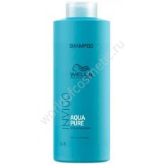 Wella Invigo Balance Aqua Pure очищающий шампунь 1000 мл