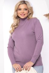 331079 LT Collection Водолазка лиловый