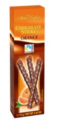 Шоколадные палочки Maitre Truffout ( апельсин ) 75 гр