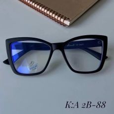 Компьютерные очки Anti-Blue Light Glasses, UV 400 в черной оправе