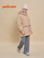 GZXL3335 Куртка для девочек Песочный(34) Pelican
