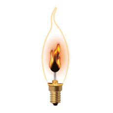 IL-N-CW35-3/RED-FLAME/E14/CL Лампа декоративная с типом свечения 