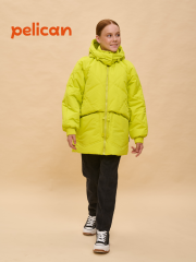 GZXL3335 Куртка для девочек Яблочный(51) Pelican