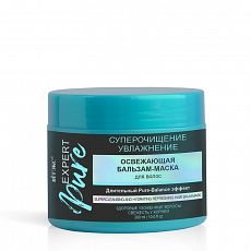 029358 Vitex EXPERT PURE. Освежающая бальзам-маска для волос СУПЕРОЧИЩЕНИЕ и УВЛАЖНЕНИЕ, 300 мл