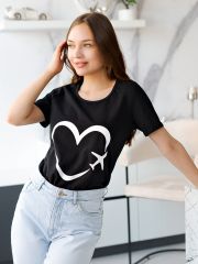 509275 ОПТМОДА Футболка Черный