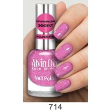 ADN-07 Голографич. т714 12мл розовое искушение Alvin D`or