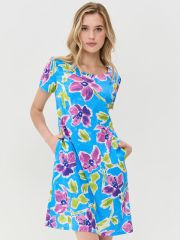 Платье женское 5231-3766 Колибри голубой VAY