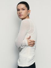 508123 ZARINA Джемпер ваниль