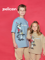UFT3367U Футболка для детей Песочный(34) Pelican