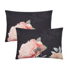 ЦЕНА ЗА 3 ШТ! Комплект наволочек «Этель» Flowers, 50×70 см, 2 шт., поплин, хлопок 100%