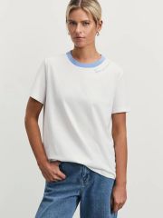 ZR2506013408-42 футболка женская голубой принт ZARINA