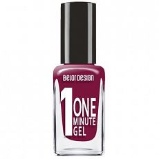 027800 Belor Design One minute gel. Лак для ногтей, тон 222