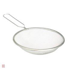 Сито с ободом и ручкой 14см, металл