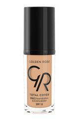 Крем-консилер тональный для лица GR Total Cover 2in1 Foundation & Concealer - 004 2в1 Бежевый (004)