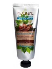 BEAUMYR Увлажняющий крем для рук с экстрактом слизи улитки / Snail Hand Cream, 100 мл