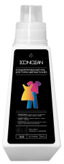 [ICONCLEAN] Гель для стирки ЦВЕТНЫХ ТКАНЕЙ концентрированный, 800 мл