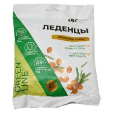 Леденцы ABC Healthy Food на основе трав с витамином С Облепиха и Мед 60 г