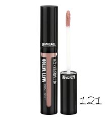 030587  LuxVisage MATT TATTOO. Жидкая губная помада тон 121 Taupe nude