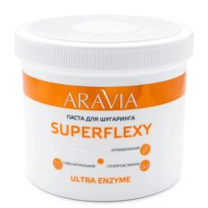 ARAVIA Professional Паста для шугаринга SUPERFLEXY Ultra Enzyme, 750 г./8