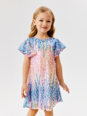 20220200868 Платье детское для девочек Laren разноцветный ACOOLA Kids