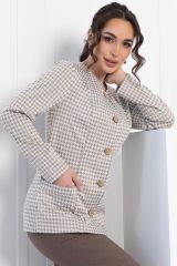 Б12009 Жакет LADY TAIGA Беж