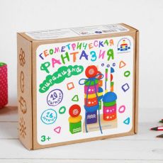 4012842 Пирамидка «Геометрическая фантазия», детали: 3 × 3 см