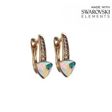 Серьги с кристаллами Swarovski