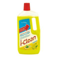 024639  ROMAX I-Clean. Средство для мытья пола стен «Лимон», 1 л