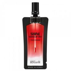 Beausta Тинт для губ / Shine Gloss Lip tint #3 Peach Orange, персиковый апельсин, 4 мл