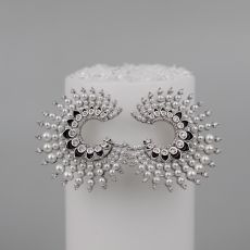 Серьги Арт. 3V-3590-W