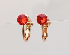 Серьги с кристаллами Swarovski