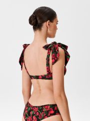 31204770119 Бюстгальтер красный принт Infinity Lingerie