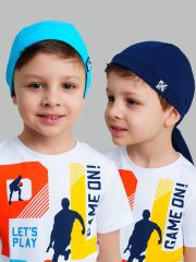 12512313 PLAYTODAY Бандана тёмно-синий,голубой