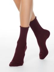 COMFORT (без резинки) Conte elegant Носки темно-бордовый