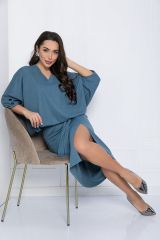 497422 LT Collection Платье джинсовый