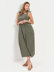 Сарафан женский 5221-3670 БХ18 тёмно-оливковый VAY