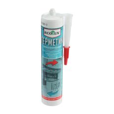 6851369 Герметик ECOLUX, силиконизированный, белый, 290 мл