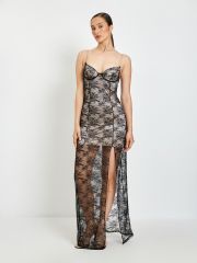 31200200069 Платье черный Infinity Lingerie