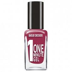Belor Design One minute gel. Лак для ногтей, тон 218