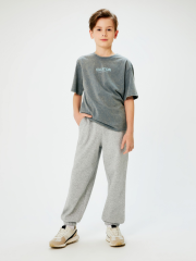 20130460017 Брюки детские для мальчиков Merini_pt_p серый меланж ACOOLA Kids