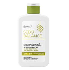 034858   Belita-M. SEBO-BALANCE. Себорегулирующий глубоко очищающий детокс-шампунь на основе глины для жирных волос, 300 мл