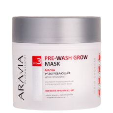 ARAVIA Professional Маска разогревающая для роста волос Pre-wash Grow Mask, 300 мл